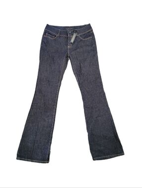 NWT LONDON JEAN Indigo Flare Wide-Leg Size 10 Mid-rise